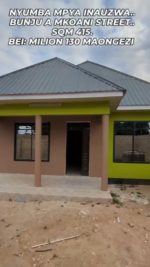 Nyumba inauzwa Bunju A, Dar Es Salaam (415 sqm) Nyumba inauzwa Bunju A, Dar Es Salaam (415 sqm)