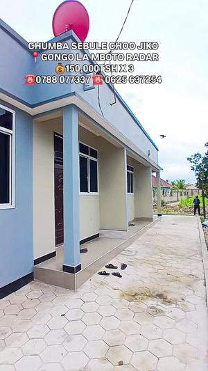 Apartment ya chumba kimoja inapangishwa Gongo La Mboto Majohe Radar, Dar Es Salaam