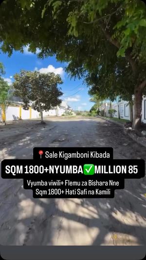 Kiwanja kinauzwa Kigamboni, Dar Es Salaam (1800 sqm) Kiwanja kinauzwa Kigamboni, Dar Es Salaam (1800 sqm)