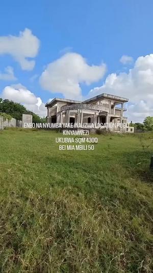 Nyumba inauzwa Pugu Kinyamwezi, Dar Es Salaam (4300 sqm)