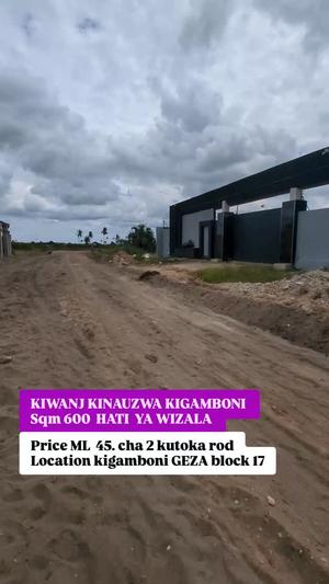 Kiwanja kinauzwa Kigamboni Geza Ulole, Dar Es Salaam sqm 600 Kiwanja kinauzwa Kigamboni Geza Ulole, Dar Es Salaam sqm 600