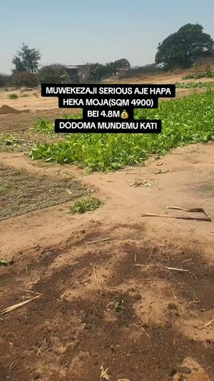 Kiwanja (Residential/Commercial) kinauzwa Dodoma Mundemu (1 acre) Kiwanja (Residential/Commercial) kinauzwa Dodoma Mundemu (1 acre)