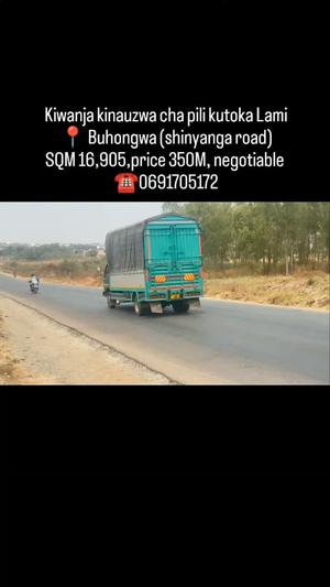 Kiwanja (Industrial Plot) inauzwa Buhongwa, Mwanza (16905 sqm)