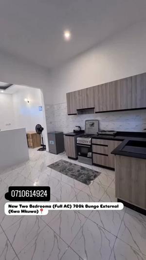 Nyumba/Apartment ya vyumba viwili inapangishwa Ubungo External, Dar Es Salaam