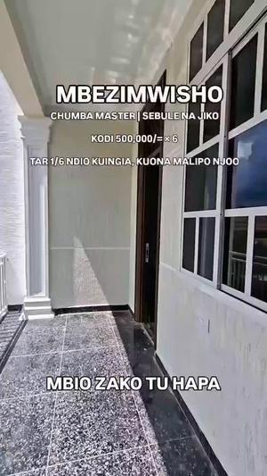 Nyumba/Apartment ya chumba kimoja inapangishwa Mbezi Mwisho, Dar Es Salaam