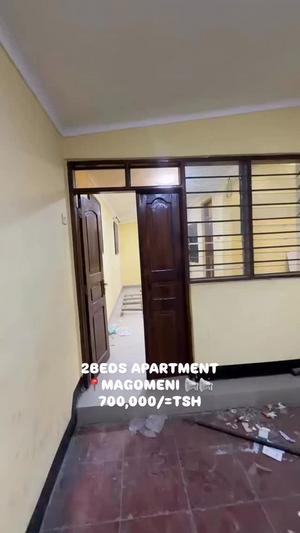 Apartment ya vyumba viwili inapangishwa Magomeni, Dar Es Salaam
