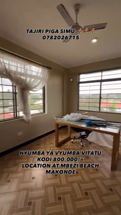 Apartment ya vyumba vitatu inapangishwa Mbezi Beach Makonde, Dar Es Salaam