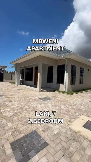 Apartment ya vyumba viwili inapangishwa Mbweni Round About, Dar Es Salaam
