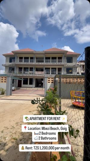 Nyumba/Apartment ya vyumba viwili inapangishwa Mbezi Beach Goig, Dar Es Salaam Nyumba/Apartment ya vyumba viwili inapangishwa Mbezi Beach Goig, Dar Es Salaam