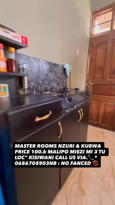 Nyumba ya chumba kimoja inapangishwa Kisiwani, Dar Es Salaam