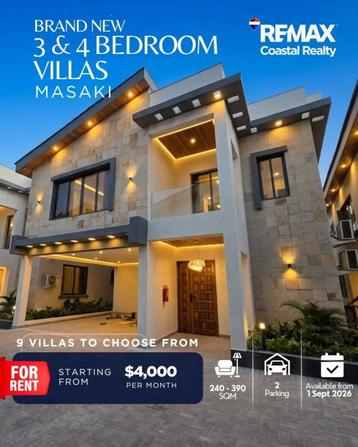 Villas for Sale in Masaki, Dar Es Salaam (390 sqm) Villas for Sale in Masaki, Dar Es Salaam (390 sqm)