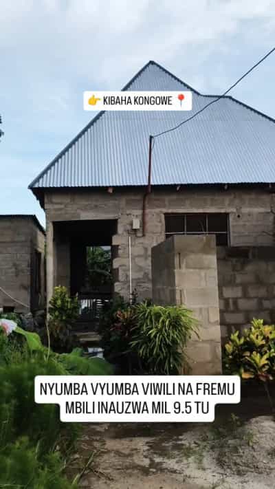 Nyumba ya vyumba viwili inauzwa Kibaha Kongowe, Pwani (200 sqm)