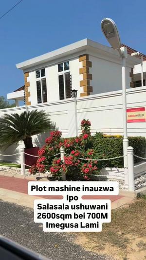Plot for sale in Salasala, Dar Es Salaam sqm 2600 Plot for sale in Salasala, Dar Es Salaam sqm 2600