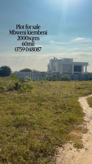 Kiwanja kinauzwa Bunju Mianzini, Dar Es Salaam