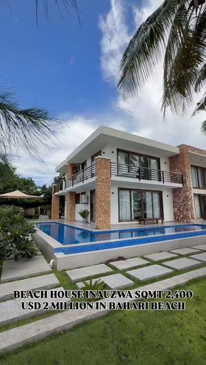 Nyumba inauzwa Bahari Beach, Dar Es Salaam (2400 sqm) Nyumba inauzwa Bahari Beach, Dar Es Salaam (2400 sqm)