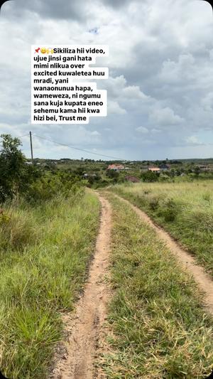 Viwanja vinauzwa Kibaha Pangani, Pwani sqm 607