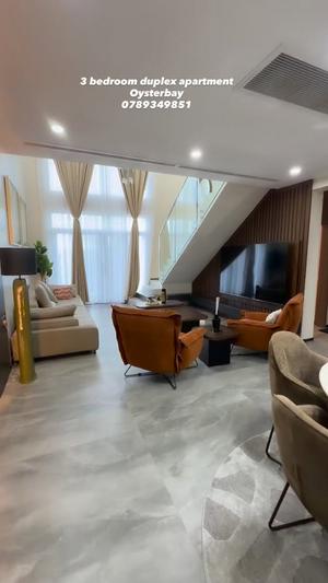 Nyumba/Apartment (Furnished) ya vyumba vitatu inapangishwa Oysterbay, Dar Es Salaam