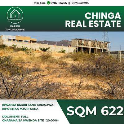 Plot for sale in Mkalama, Morogoro sqm 622 Plot for sale in Mkalama, Morogoro sqm 622