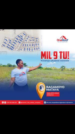 Plot for sale in Bagamoyo Kiromo, Pwani sqm 1100 Plot for sale in Bagamoyo Kiromo, Pwani sqm 1100