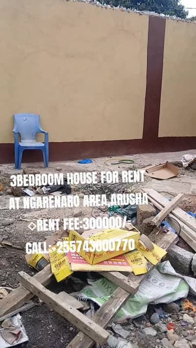 Nyumba ya vyumba vitatu inapangishwa Ngorongoro, Arusha