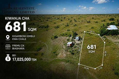 Kiwanja kinauzwa Kigamboni Grand Estate, Dar Es Salaam (681 sqm) Kiwanja kinauzwa Kigamboni Grand Estate, Dar Es Salaam (681 sqm)