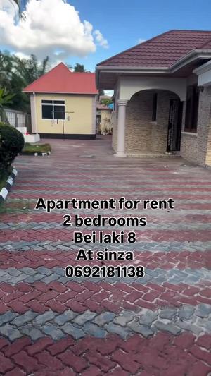 2 Bedrooms Apartment for Rent in Sinza, Dar Es Salaam