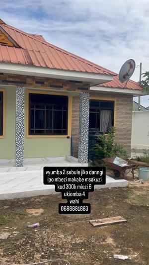 2 Bedrooms House for Rent in Mbezi Makabe Msakuzi, Dar Es Salaam
