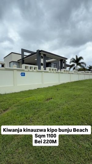 Kiwanja kinauzwa Bunju Beach, Dar Es Salaam (1100 sqm)