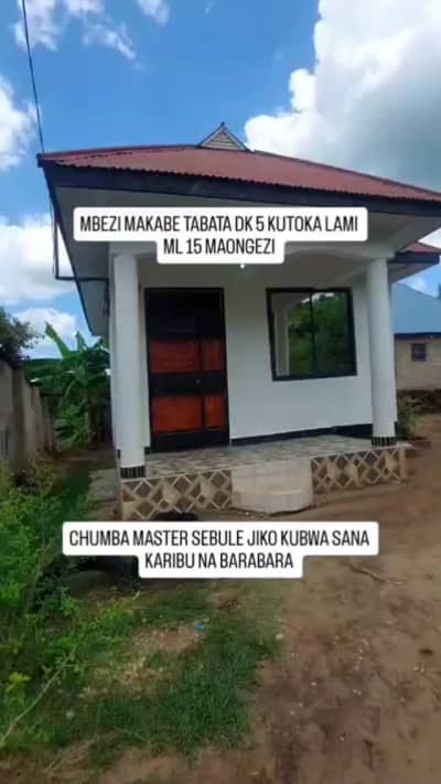 Nyumba ya chumba kimoja inauzwa Mbezi, Dar Es Salaam Nyumba ya chumba kimoja inauzwa Mbezi, Dar Es Salaam