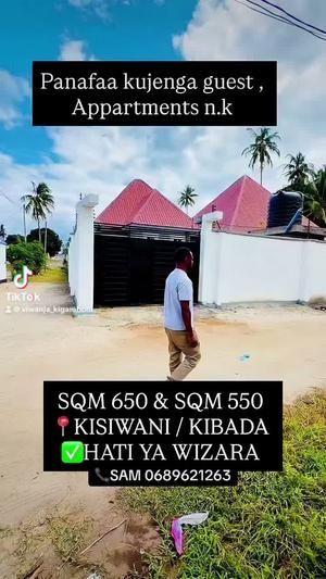 Viwanja vinauzwa Kibada/Kisiwani, Dar Es Salaam sqm 550 Viwanja vinauzwa Kibada/Kisiwani, Dar Es Salaam sqm 550