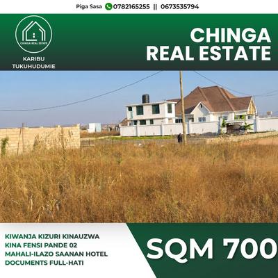 Plot for sale in Ilazo, Dodoma sqm 700 Plot for sale in Ilazo, Dodoma sqm 700