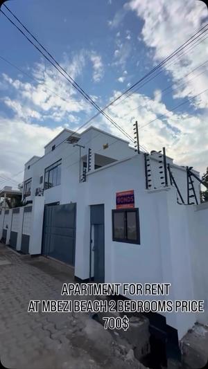 Apartment ya vyumba viwili inapangishwa Mbezi Beach, Dar Es Salaam