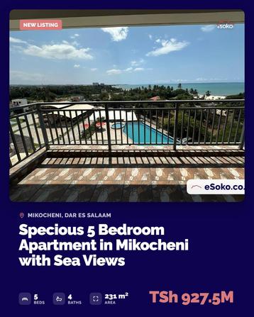 5 Bedrooms Apartment for Sale in Mikocheni, Dar Es Salaam (231 sqm) 5 Bedrooms Apartment for Sale in Mikocheni, Dar Es Salaam (231 sqm)