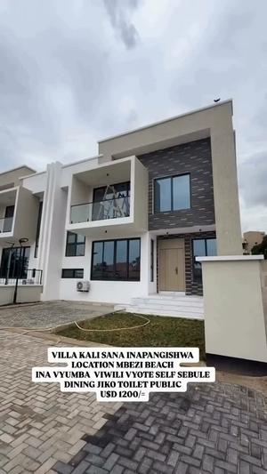 Villa ya vyumba viwili inapangishwa Mbezi Beach, Dar Es Salaam