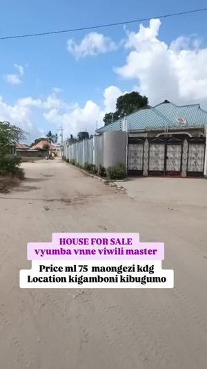 4 Bedrooms House for Sale in Kigamboni, Dar Es Salaam (450 sqm)