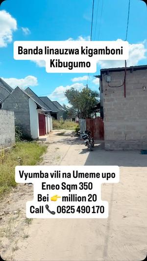 Nyumba ya vyumba viwili inauzwa Kibugumo, Dar Es Salaam Nyumba ya vyumba viwili inauzwa Kibugumo, Dar Es Salaam