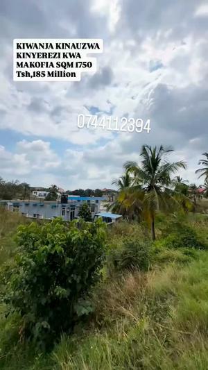 Kiwanja kinauzwa Tabata Kinyerezi, Dar Es Salaam sqm 1750 Kiwanja kinauzwa Tabata Kinyerezi, Dar Es Salaam sqm 1750
