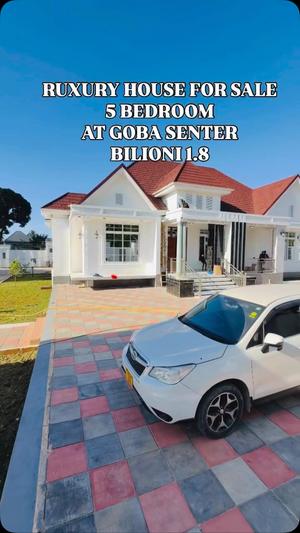 Nyumba ya vyumba vitano inauzwa Goba Senter, Dar Es Salaam (2500 sqm) Nyumba ya vyumba vitano inauzwa Goba Senter, Dar Es Salaam (2500 sqm)