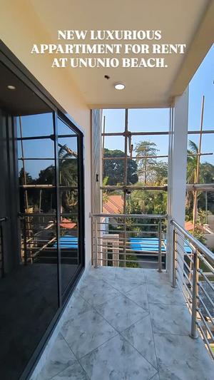 Apartment ya vyumba viwili inapangishwa Ununio Beach, Dar Es Salaam