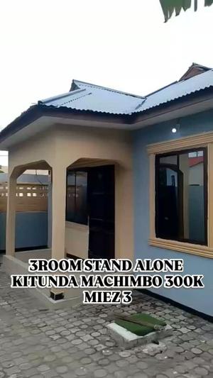Nyumba ya vyumba vitatu inapangishwa Kitunda Machimbo, Dar Es Salaam