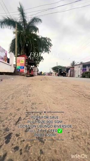 Plot for sale in Ubungo Riverside, Dar Es Salaam sqm 900 Plot for sale in Ubungo Riverside, Dar Es Salaam sqm 900