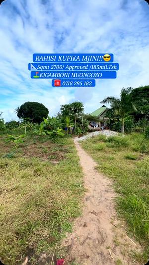 Kiwanja kinauzwa Kigamboni Muongozo, Dar Es Salaam sqm 2700 Kiwanja kinauzwa Kigamboni Muongozo, Dar Es Salaam sqm 2700