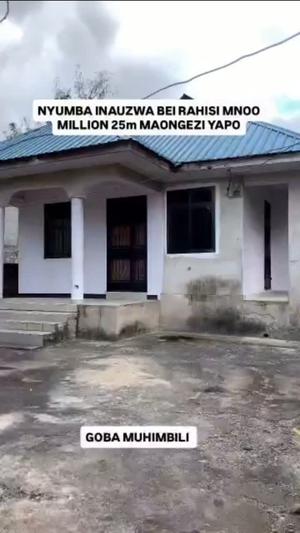 2 Bedrooms House for Sale in Goba Muhimbili, Dar Es Salaam (400 sqm)