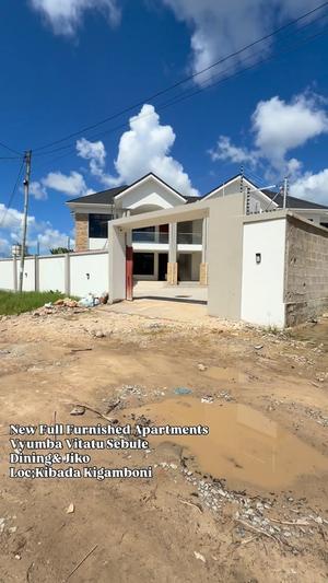 Nyumba (Furnished) ya vyumba vitatu inapangishwa Kibada, Kigamboni, Dar Es Salaam