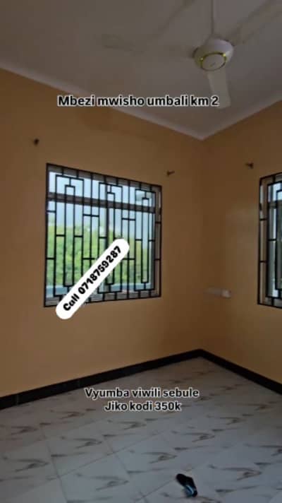 Nyumba ya vyumba viwili inapangishwa Mbezi, Dar Es Salaam