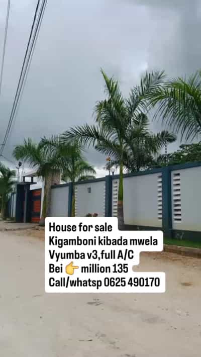 Nyumba ya vyumba vitatu inauzwa Kigamboni Kibada Mwela, Dar Es Salaam (400 sqm) Nyumba ya vyumba vitatu inauzwa Kigamboni Kibada Mwela, Dar Es Salaam (400 sqm)