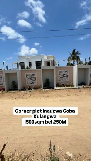 Kiwanja kinauzwa Goba Kulangwa, Dar Es Salaam (1500 sqm) Kiwanja kinauzwa Goba Kulangwa, Dar Es Salaam (1500 sqm)
