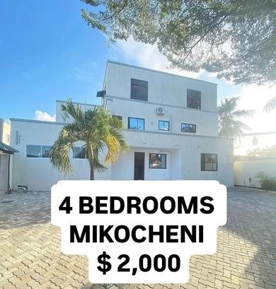 Nyumba ya vyumba vinne inapangishwa Mikocheni, Dar Es Salaam Nyumba ya vyumba vinne inapangishwa Mikocheni, Dar Es Salaam