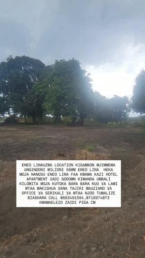Kiwanja (Residential/Commercial) kinauzwa Kigamboni Mjimwema Ungindoni, Dar Es Salaam (1.5 acre) Kiwanja (Residential/Commercial) kinauzwa Kigamboni Mjimwema Ungindoni, Dar Es Salaam (1.5 acre)