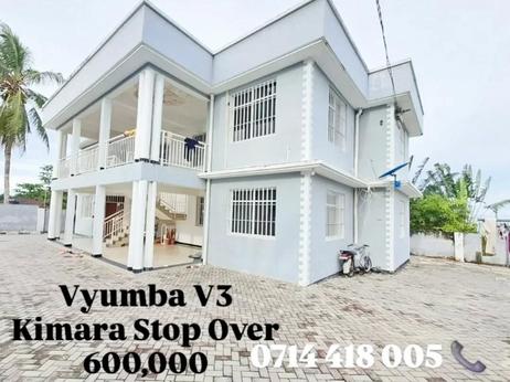 Apartment ya vyumba vitatu inapangishwa Kimara Stop Over, Dar Es Salaam